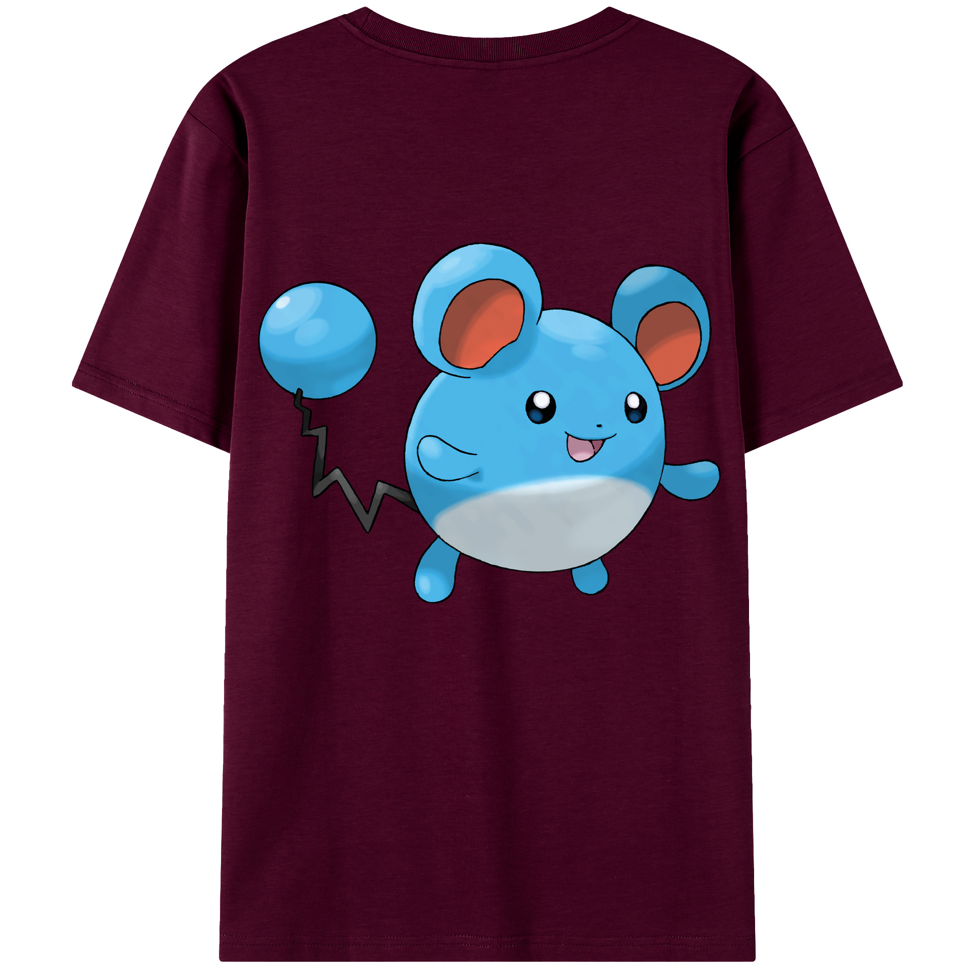 （画像用） ポケットモンスター Pokémon レディース半袖Tシャツ(バックプリント)